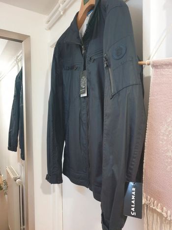 Veste Blouson Coupe Vent Parka Trench Déperlant Calamar Taille 52