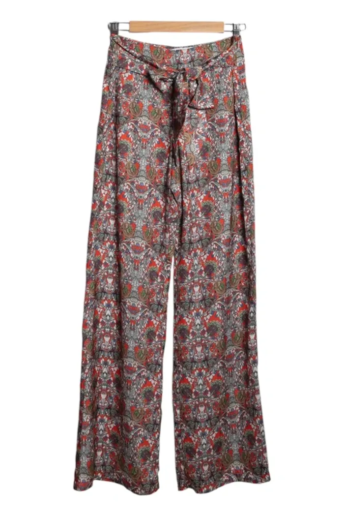 Pantalon fluide imprimé Opullence Taille S