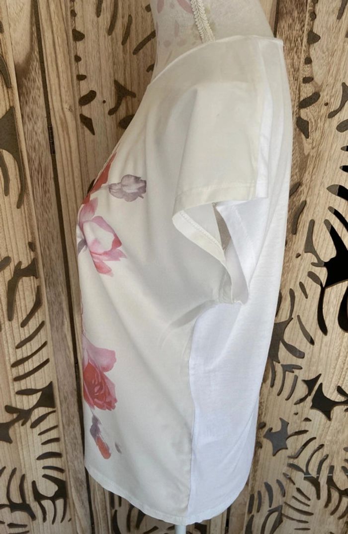 Blouse fluide et légère imprimée fleurs - photo numéro 5