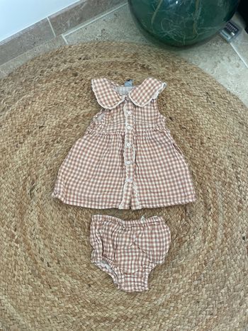 Robe Vichy Kiabi 6mois