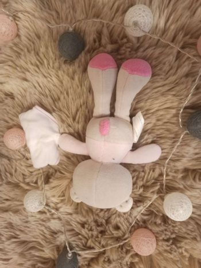 Doudou ours rose - photo numéro 2