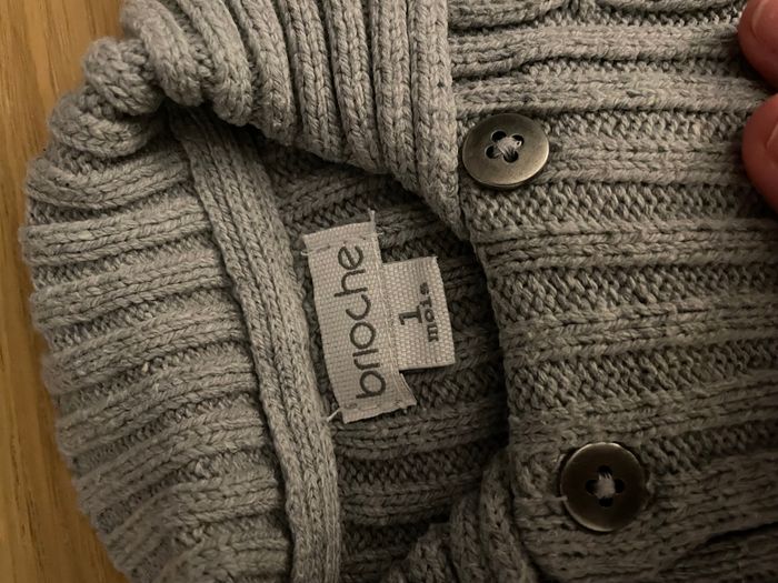 Gilet brioche bébé - photo numéro 3