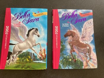Bella sara tome 11 12 livre enfant bibliothèque rose