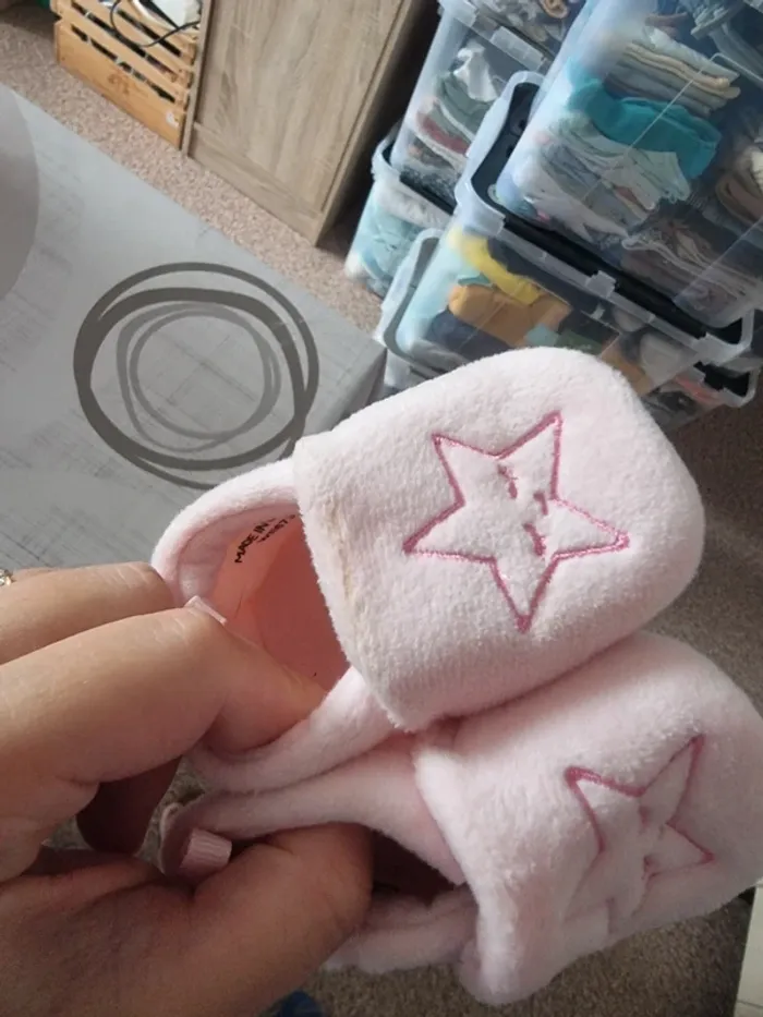 Chausson rose - photo numéro 2