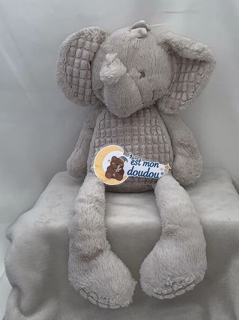 TEX49 doudou éléphant 🐘 Tex