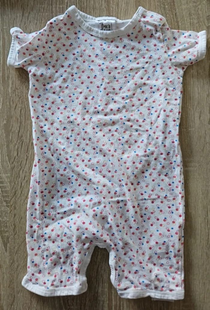 Combishort petit point