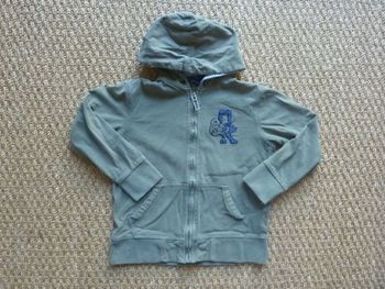 Gilet kaki Okaidi 8 ans