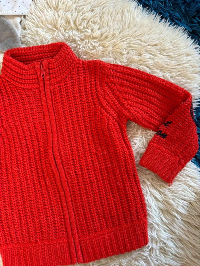 Joli gilet zippé taille 3 ans - photo numéro 2