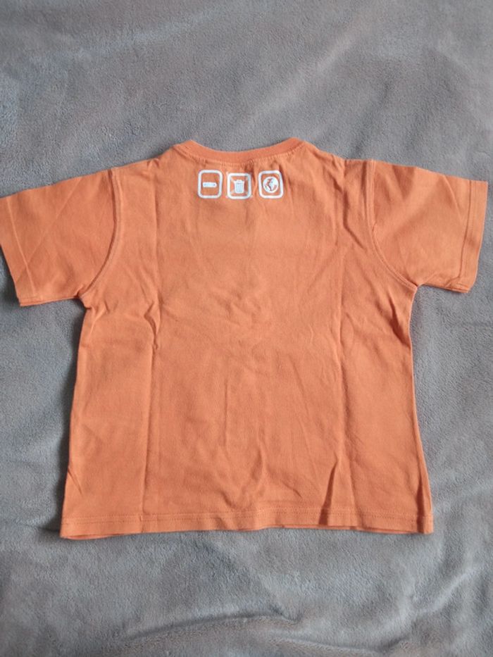Tee-shirt orange Okaïdi 6 ans - photo numéro 4