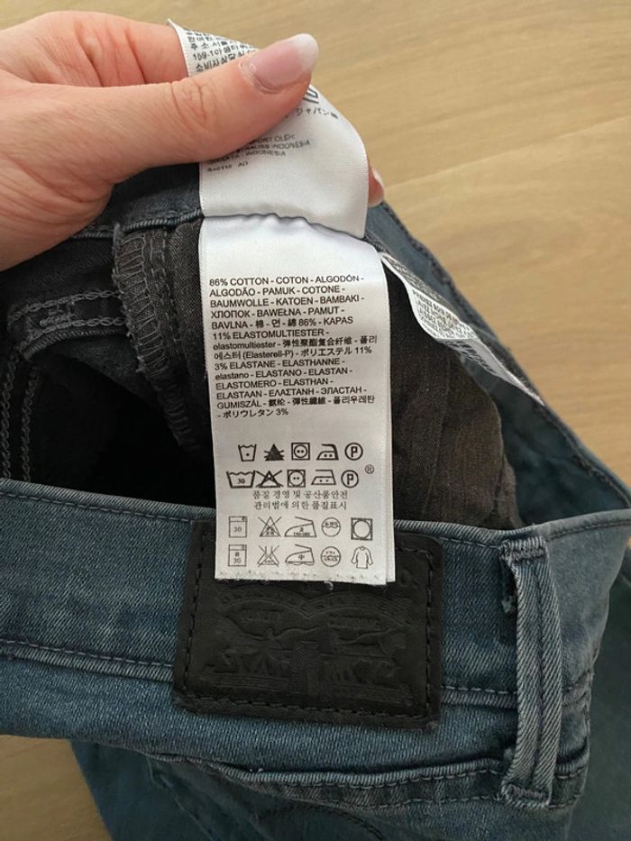 Jean 710 Super Skinny Levi’s taille normale - photo numéro 9