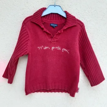 Pull coton Terre de Marins 18 mois