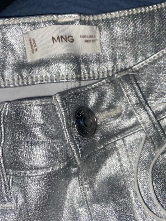 Pantalon brillant argenté - photo numéro 7