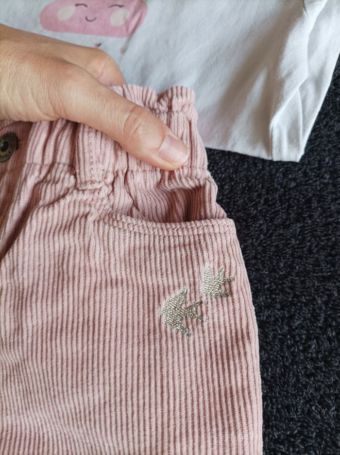 Ensemble short velours - photo numéro 8