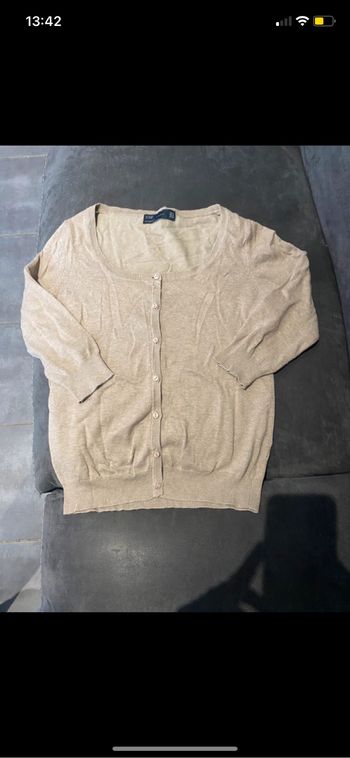 Gilet à bouton