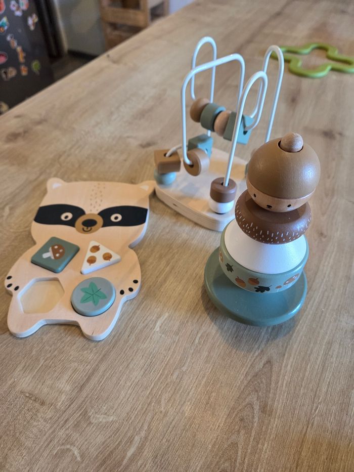 Coffret de 3 jeux d'éveil - photo numéro 2