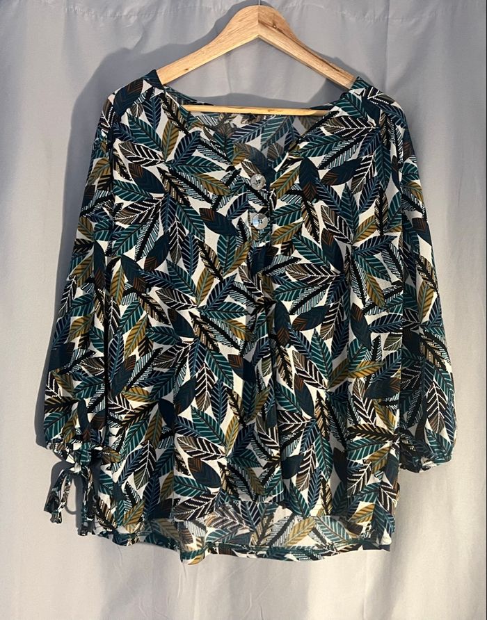 Blouse femme manches  3/4 - photo numéro 3