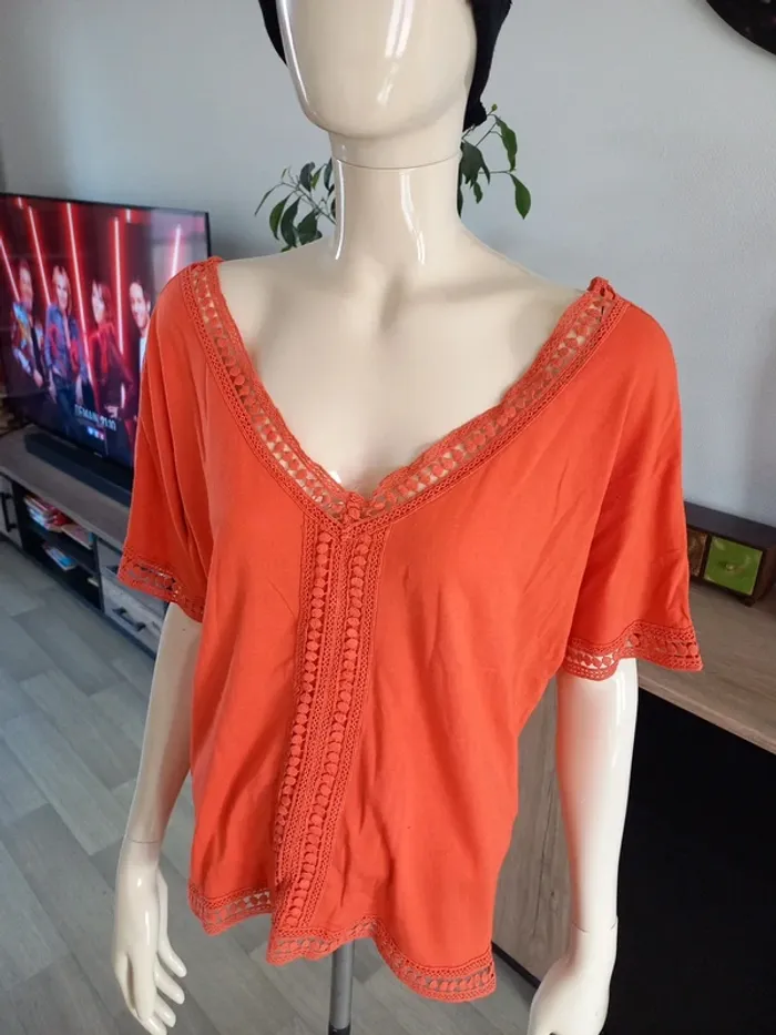 Tee-shirt femme fantaisie T.L - photo numéro 2