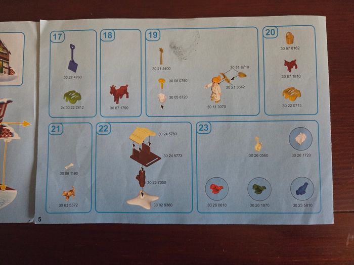 Playmobil calendrier de l'avent "la ferme de Noël " - photo numéro 8