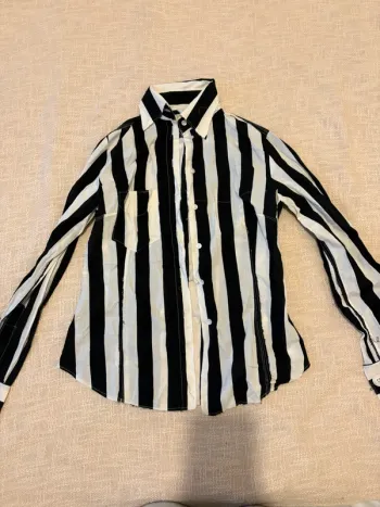 Chemise Paul Smith femme – Rayures noires et blanches – Taille 40
