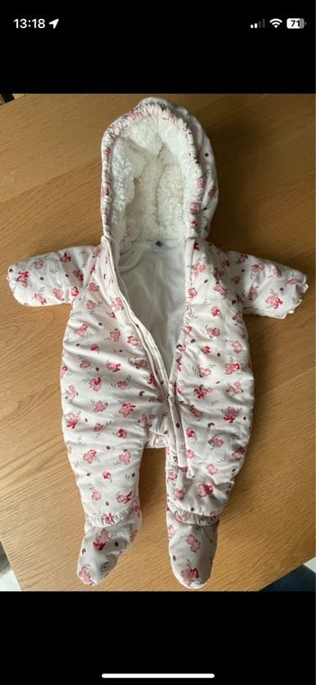 Combinaison 3 mois Petit bateau