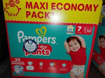 Couche pampers maxi taille 7