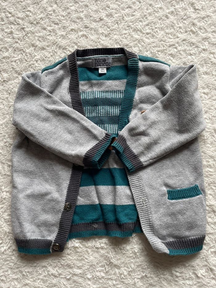 Gilet fin taille 12 mois - photo numéro 2