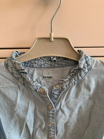 chemise bleu Kiabi 12 ans