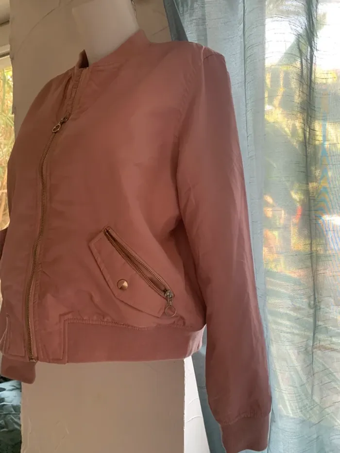 Blouson LFT collection taille XL vieux rose - photo numéro 8