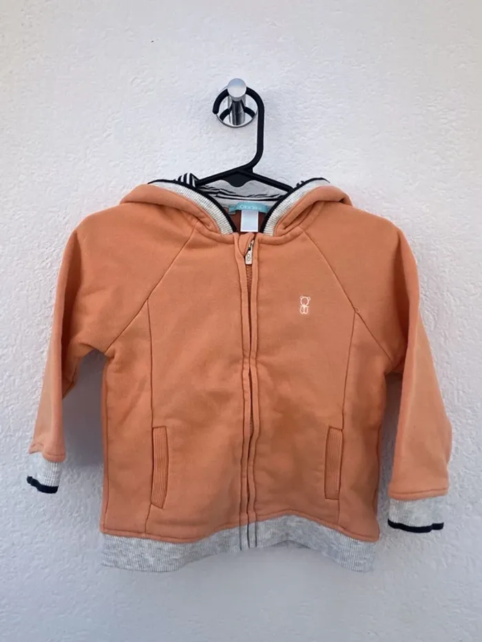 Gilet obaibi saumon