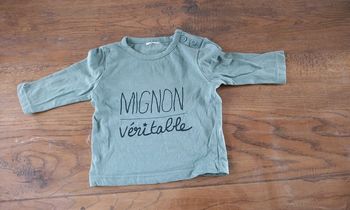 Tee-shirt mignon véritable