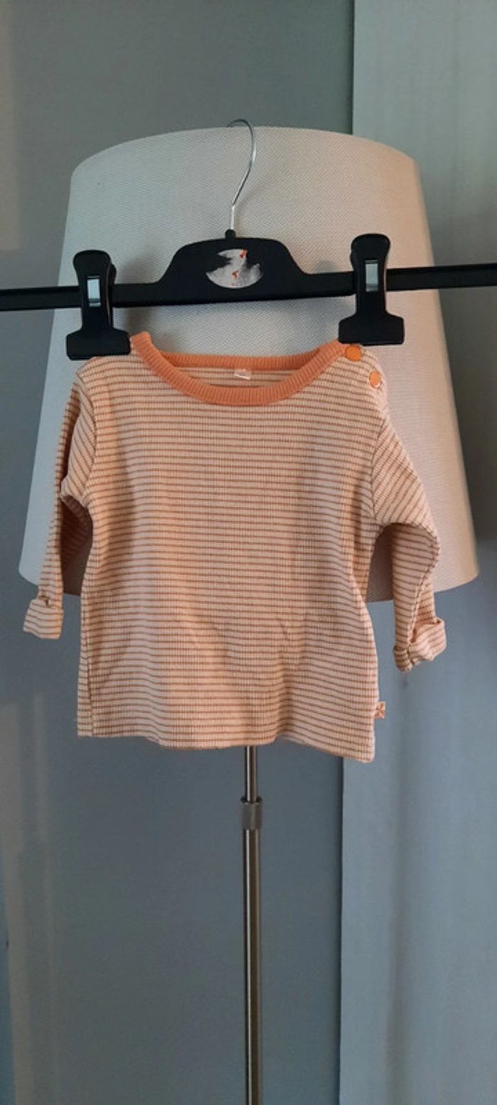 Lot de 4 Tee-shirt manches longues 3/6 mois - photo numéro 4