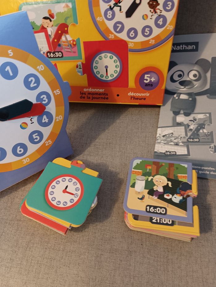 Jeux éducatifs la petite école l'heure - photo numéro 2