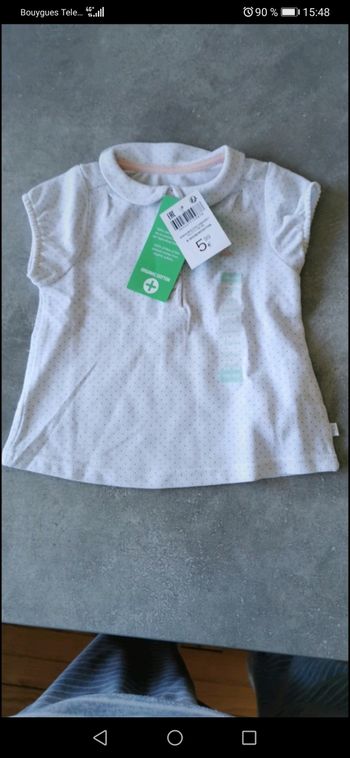 Tee shirt neuf, 6 mois