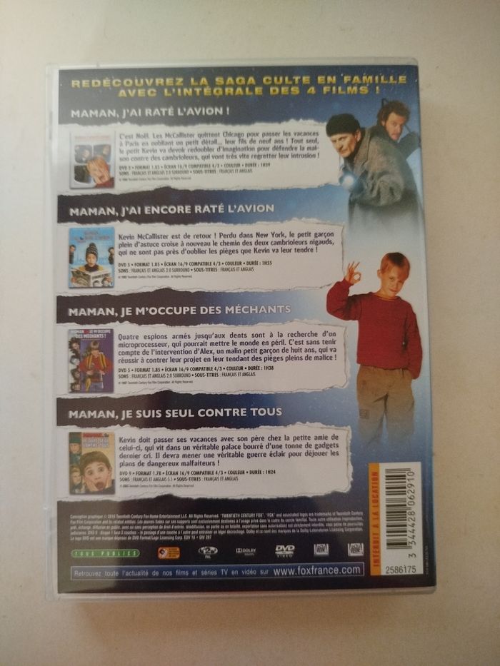 Maman j'ai raté l'avion - L'intégrale des 4 films - Coffret DVD - photo numéro 5