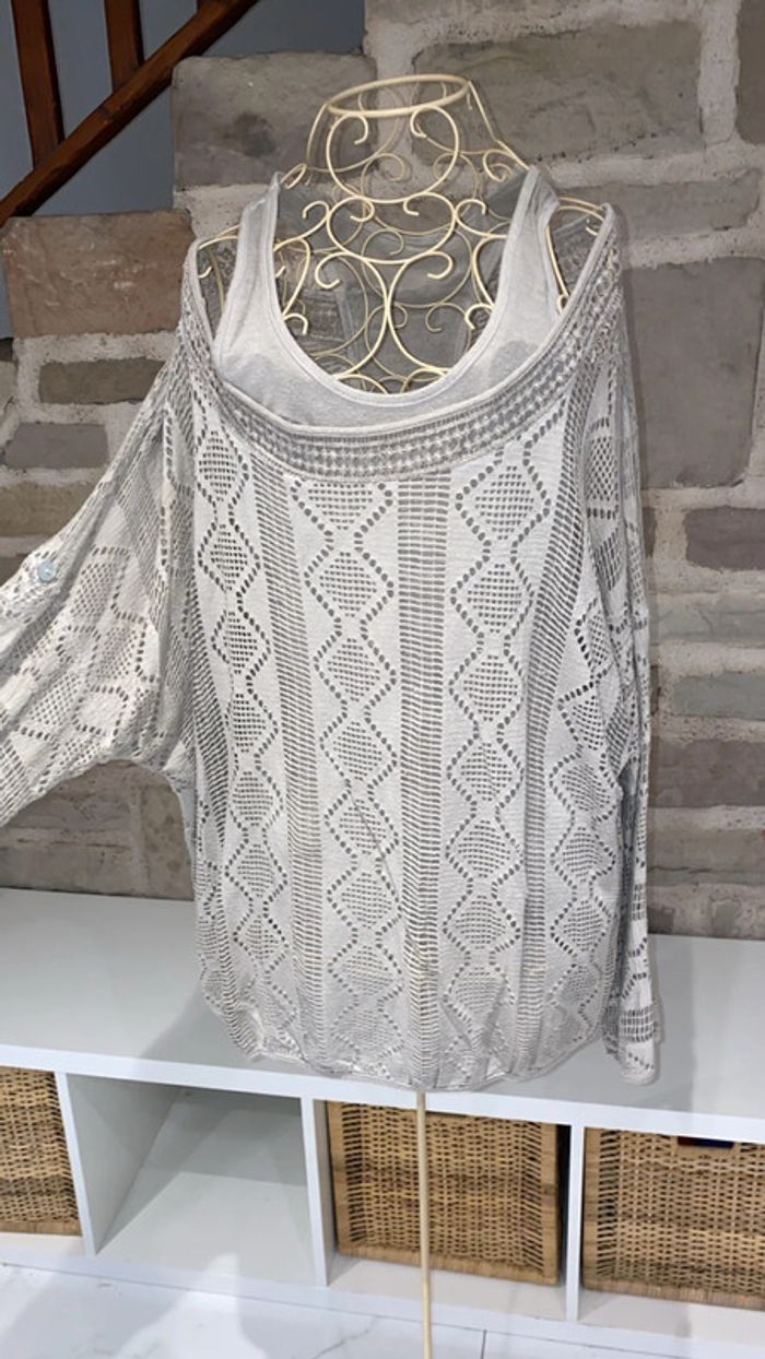 Pull blouse