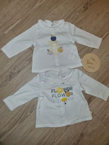 Lot tee shirt manches longues