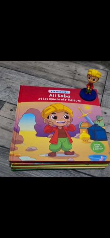 Hachette 51 Audioconte livre et figurine audio conte