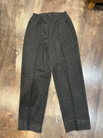 Pantalon gris taille élastique