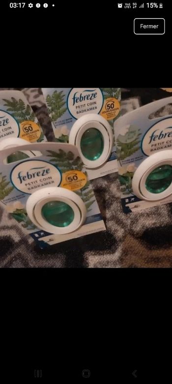 4 petits coins toilette neuf rosé du matin