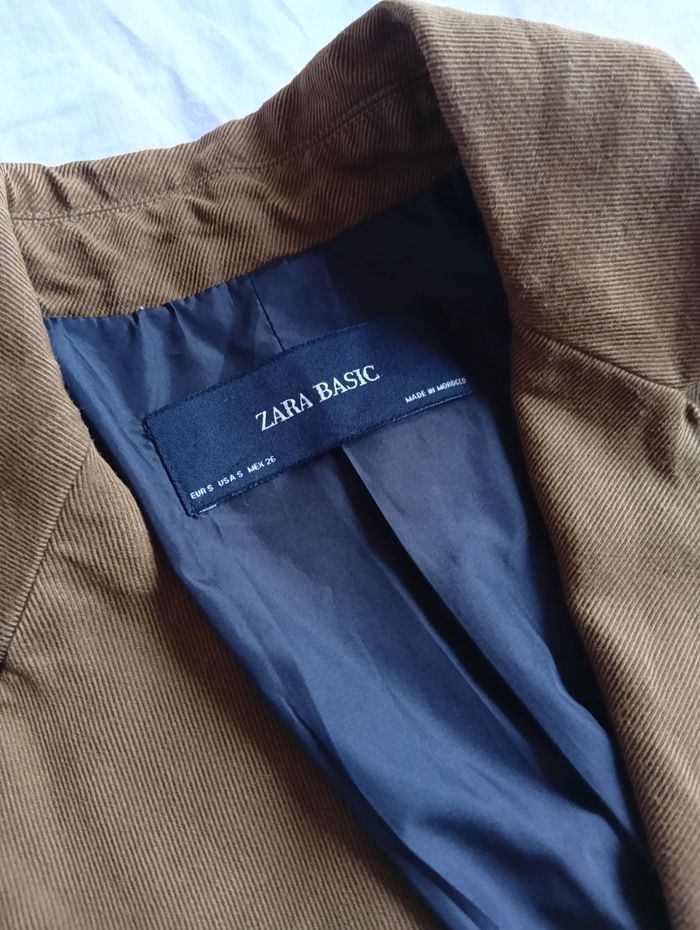 Blazer zara basic taille s - photo numéro 2