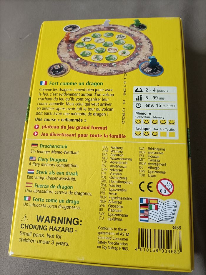 jeux de société le dragon