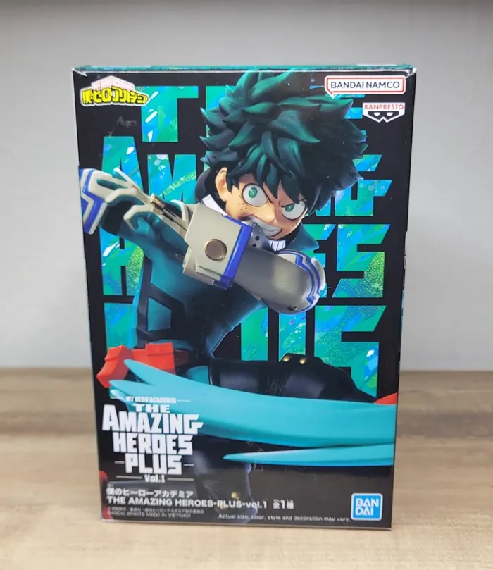 Figurine My Hero Academia Izuku Midoriya The Amazing heroes plus vol.1 Banpresto Bandai - photo numéro 11