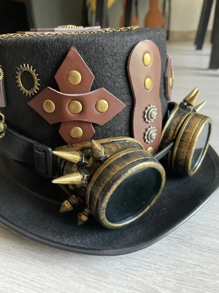 Chapeau steampunk - photo numéro 3
