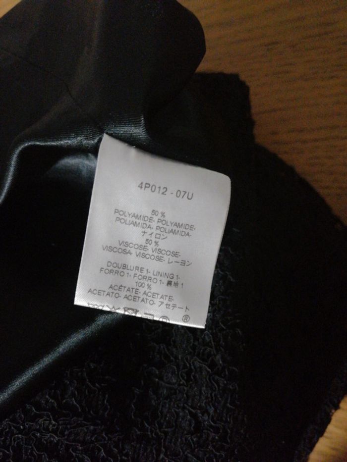 Jupe noire marque caroll Taille 36 - photo numéro 4