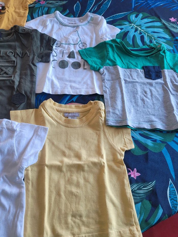 Lots t-shirts mc 6 moi - photo numéro 2
