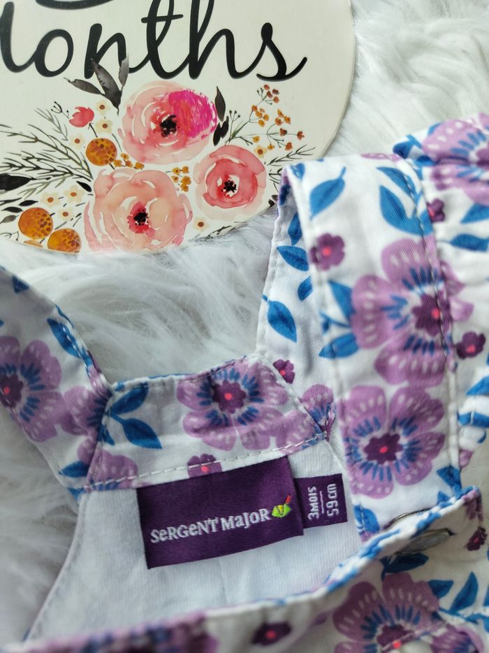 Ensemble complet 4 pièces sergent major fille 3 mois 🎀 - photo numéro 8