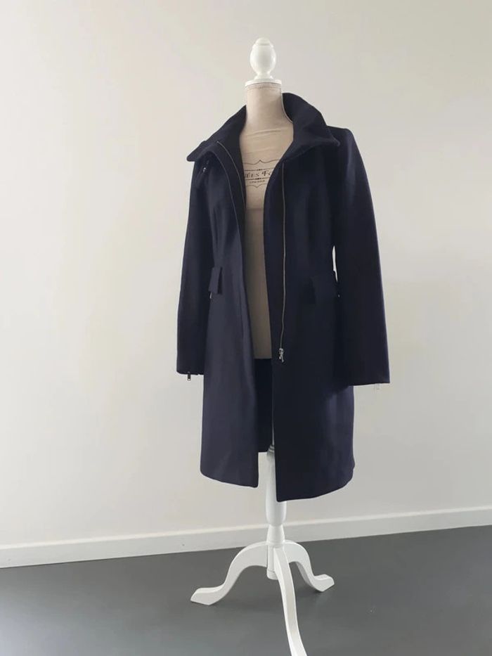 130 € Manteau bleu marine Zara taille M - photo numéro 3
