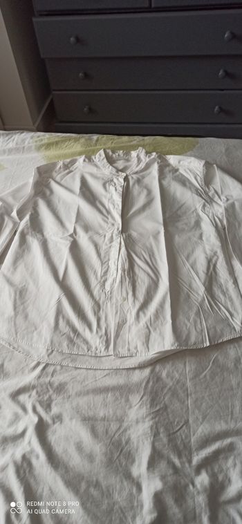 Chemisier blanc t. 42