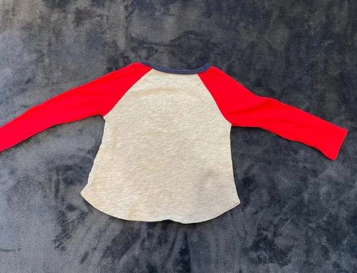 T-shirt levi's fille 24 mois motif cœur paillettes - photo numéro 3