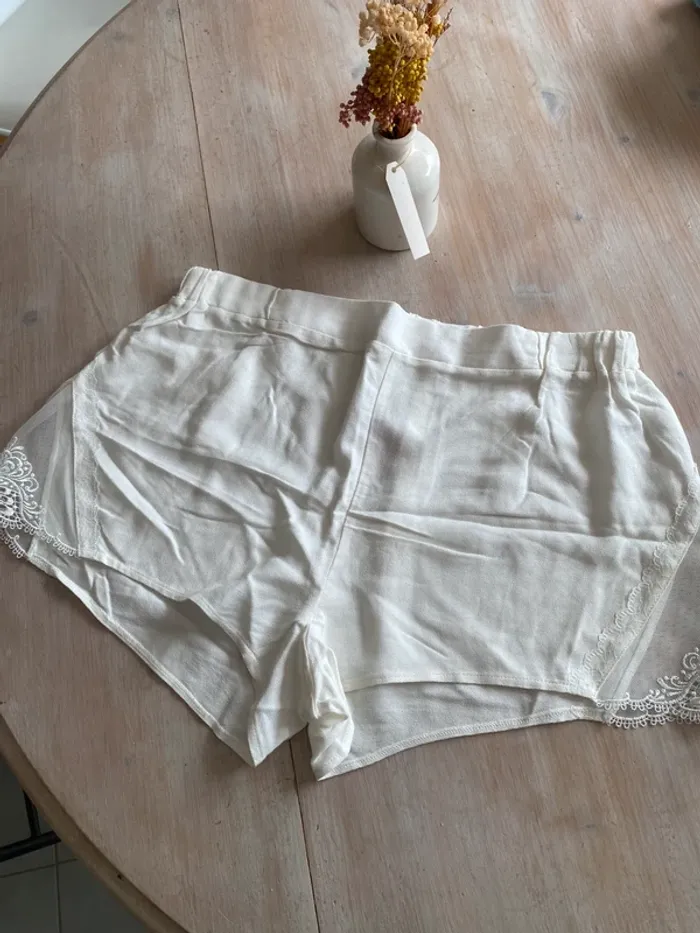 Short avec dentelle Vila - Taille L - photo numéro 3